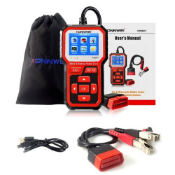 MIERNIK DIAGNOSTYCZNY KW681 SKANER OBD2 TESTER AKUMULATORÓW 6V 12V