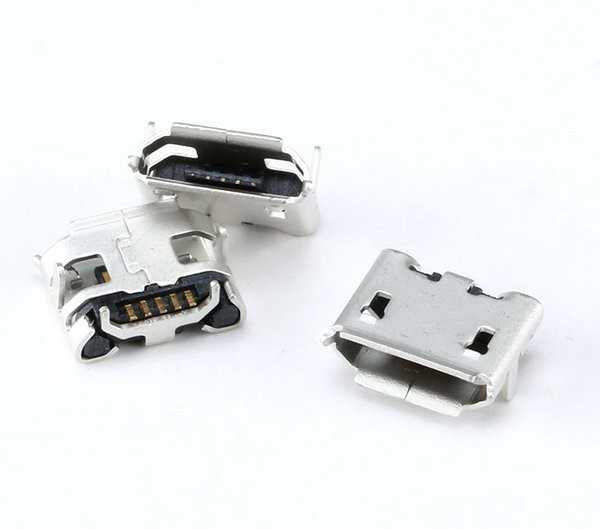 USB GNIAZDO TYP-7 MICRO USB "B" 5-PIN SMD