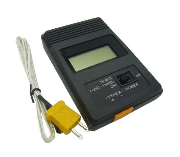 MIERNIK TEMPERATURY TM902C -50 st.C do 1300 st.C + Sonda Termopara K