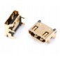GNIAZDO ZŁĄCZE HDMI SMD KĄTOWE 19-PIN