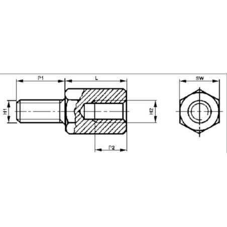 DYSTANSE TULEJKI SRUBKI ZESTAW 180szt Z ORGANIZEREM