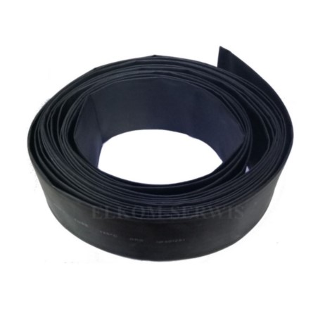 RURKA TERMOKURCZLIWA SZEROKA 30mm/15mm CZARNA CIĘTA Z ROLKI