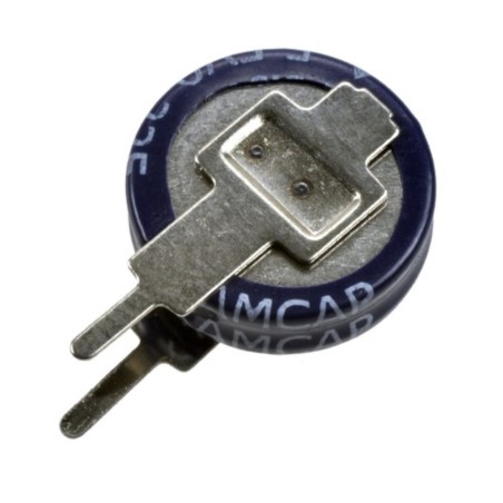 KONDENSATOR 1,5F 5,5V GOLD CAP SUPERKONDENSATOR R-5mm PIONOWY