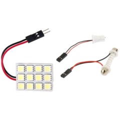 MODUŁ 12-LED 5050 12V 23x30 BIAŁY