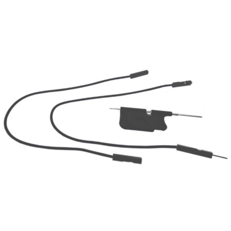 CHWYTAK POMIAROWY PRECYZYJNY 55mm CZARNY + KABLE