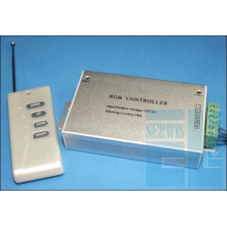  STEROWNIK DIOD LED 3 KANAŁOWY RGB + PILOT