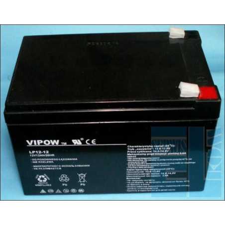 AKUMULATOR ŻELOWY 12V 12Ah VIPOW