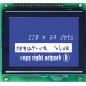 WYŚWIETLACZ GRAFICZNY LCD 128x64 C W/B WYŚWIETLACZ GRAFICZNY LCD 128x64 C W/B