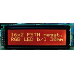 WYŚWIETLACZ LCD 2x16 F RGB / K 16x2