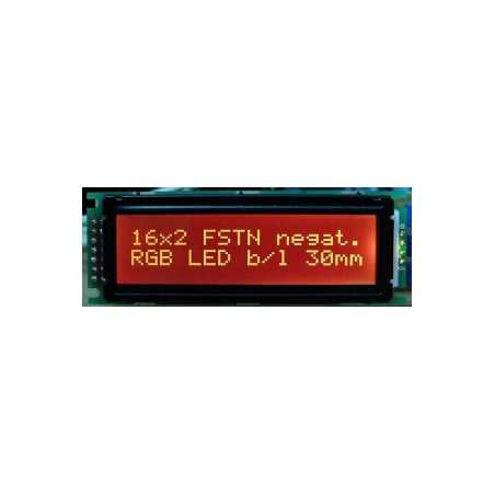 WYŚWIETLACZ LCD 2x16 F RGB / K 16x2