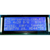 WYŚWIETLACZ LCD 4x20 H NIEBIESKI W/B BIG DUŻE ZNAKI CYRYLICA