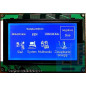 WYŚWIETLACZ GRAFICZNY LCD 240x128S W/B - T6963C GENERATOR ZNAKÓW