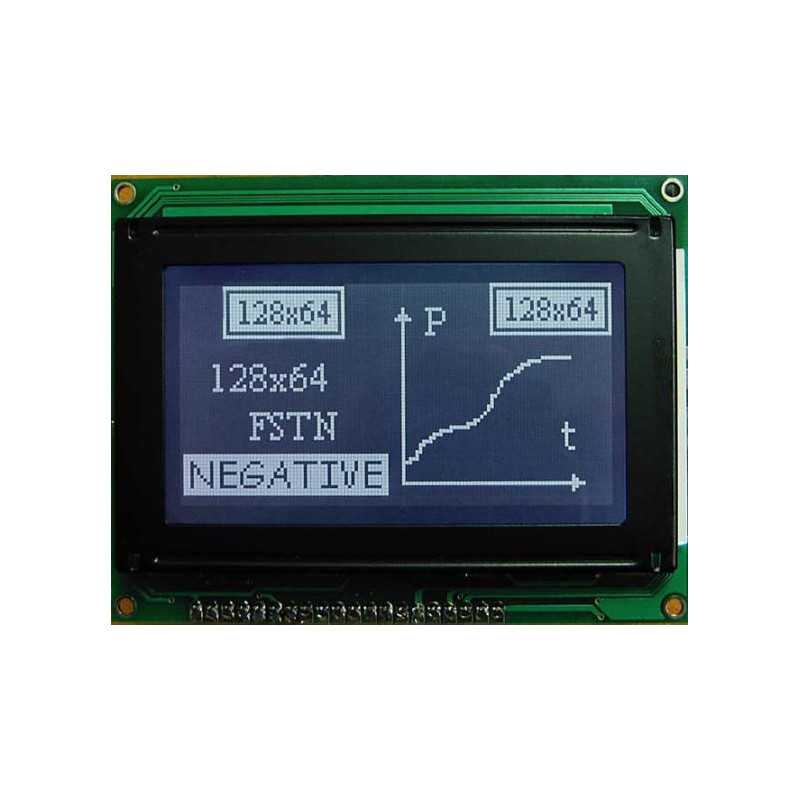  WYŚWIETLACZ GRAFICZNY LCD 128x64 G W/KK DIW 