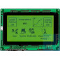  WYŚWIETLACZ GRAFICZNY LCD 240x128 Y/G T6963C GENERATOR ZNAKÓW