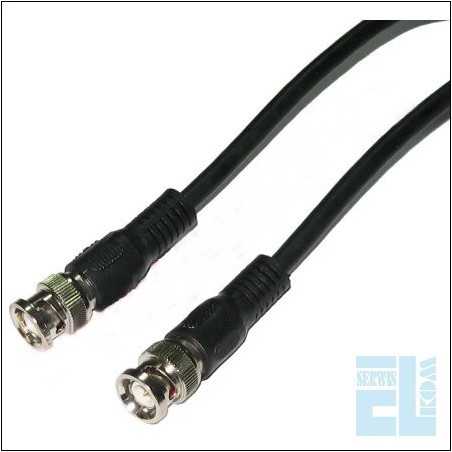PRZEWÓD KABEL BNC-BNC WTYK-WTYK 75ohm 1,5m
