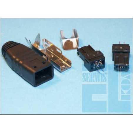  WTYK USB TYP MINI A NA KABEL + OBUDOWA