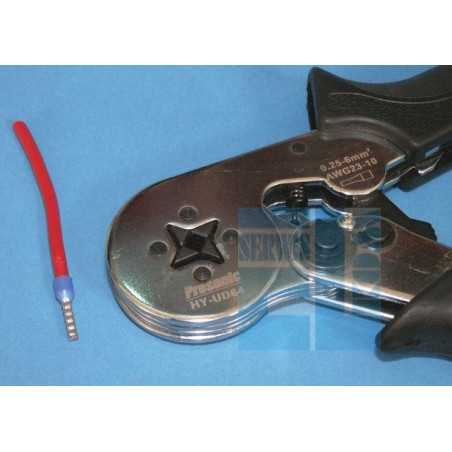 ZACISKARKA KONEKTORÓW - TULEJEK NIEIZOLOWANYCH HY-UD64 YAC8 0,25-6mm2