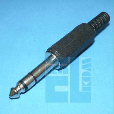  WTYK JACK 6,3mm STEREO PLASTIK
