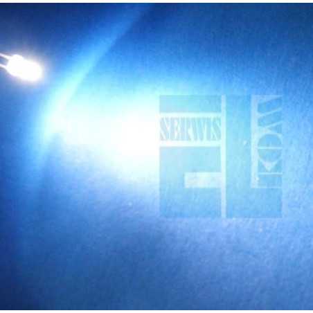 DIODA LED 3mm BIAŁA 4,5cd 4500mcd 30 stopni SUPER JASNA