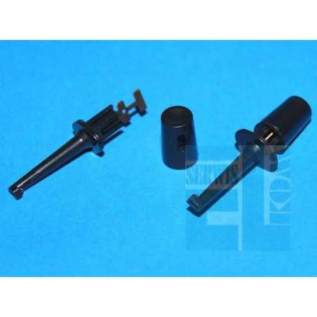 CHWYTAK POMIAROWY HACZYK 40mm MINI CZARNY