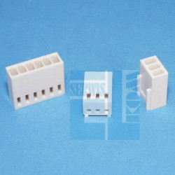 GNIAZDO HU-6 PROSTE 2,54mm - OBUDOWA