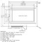 BLACKLINE WYŚWIETLACZ GRAFICZNY LCD 240x128 S DIW W/KK - T6963C GENERATOR ZNAKÓW