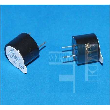 BUZZER Z GENERATOREM HCM 1206 6V 12mm