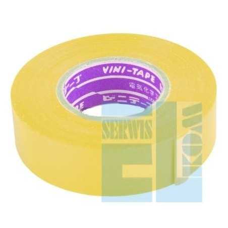  TAŚMA IZOLACYJNA ŻÓŁTA PVC VINI-TAPE 0,13x19mm 20m
