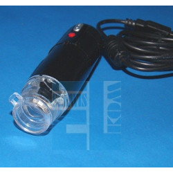 Cyfrowy mikroskop USB + Oświetlenie 8 LED