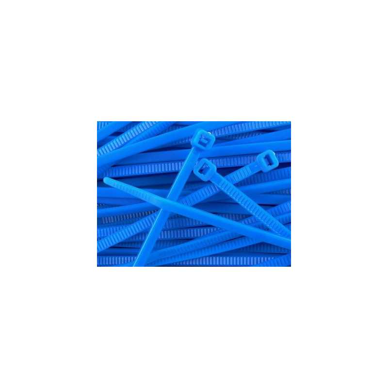 OPASKA KABLOWA ZACISKANA 3,6x140mm NIEBIESKA - 100szt