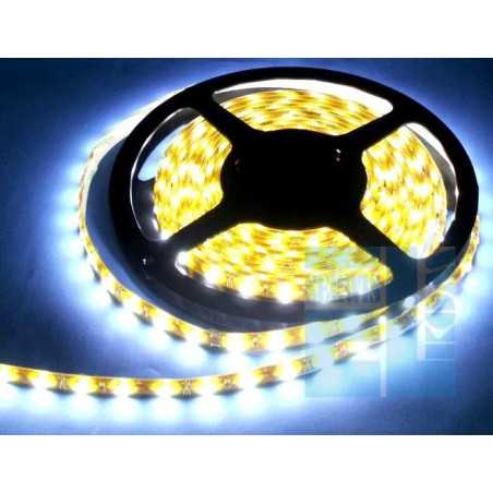 SZNUR TAŚMA DIODOWA ELASTYCZNA / GIĘTKA LED BIAŁA 12V - 3 LED 5cm - SILIKON