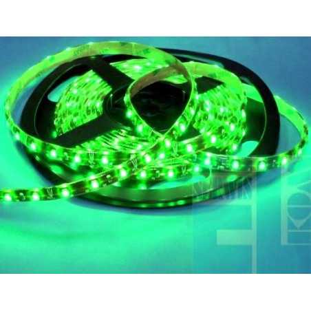 SZNUR TAŚMA DIODOWA ELASTYCZNA / GIĘTKA LED ZIELONA 12V - 3 LED 5cm - SILIKON