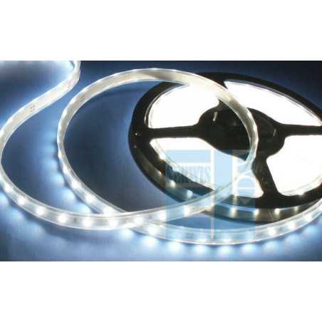SZNUR TAŚMA DIODOWA ELASTYCZNA / GIĘTKA LED BIAŁA 12V - 300 LED 5m - w osłonie, Akcesoria