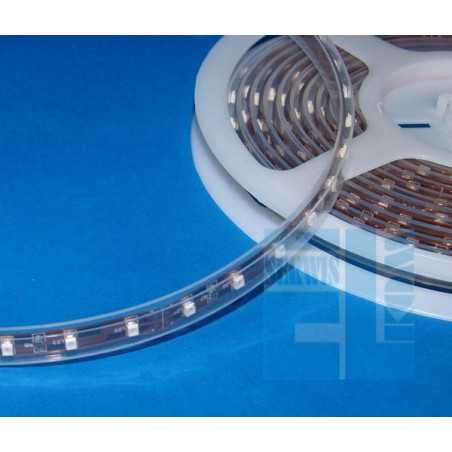 TAŚMA ELASTYCZNA LED NIEBIESKA 12V - 0,5m w osłonie