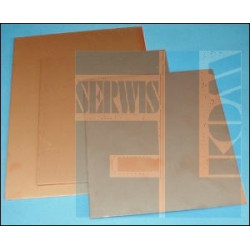  LAMINAT 20,6 x 31 cm JEDNOSTRONNY FR4 1,5mm 35um