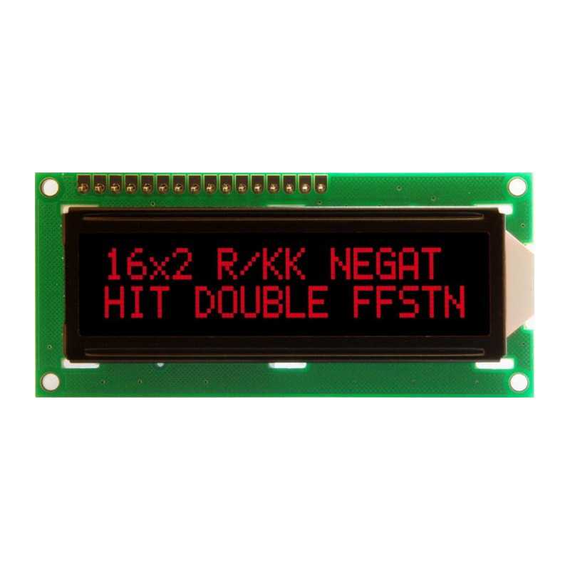 BLACKLINE WYŚWIETLACZ LCD 2x16 E DLR R1K CYRYLICA 16x2 FFSTN BLACKLINE WYŚWIETLACZ LCD 2x16 E DLR R1K CYRYLICA 16x2 FFSTN