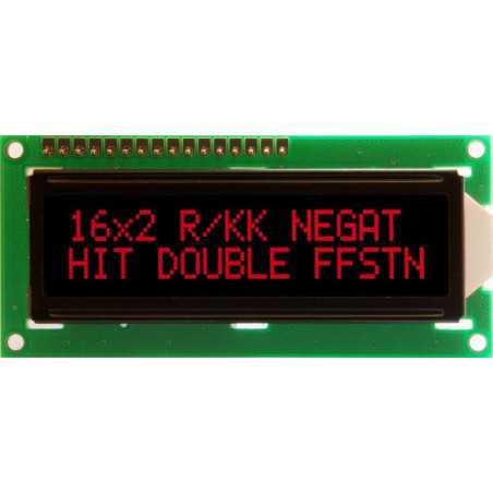 BLACKLINE WYŚWIETLACZ LCD 2x16 E DLR R1K CYRYLICA 16x2 FFSTN