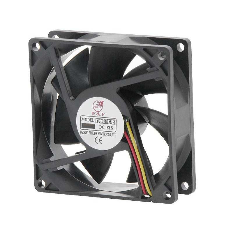 WENTYLATOR 120x120x25mm 24V F&F 1225D24 KULKOWY /203