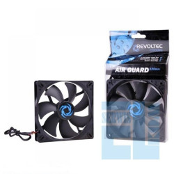 WENTYLATOR REVOLTEC AIR GUARD 12x12cm 12V DC HYSINT