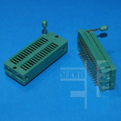PODSTAWKA TESTOWA ZIF 28 PIN ZACISKANA ZIF28