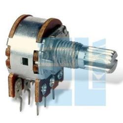  POTENCJOMETR OBROTOWY 2x 5k STEREO LINIOWY B OŚ 8/15mm