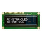 WYŚWIETLACZ OLED 2x16 WEH1602 AWPP5 NEGATYW BIAŁY 16x2 + SPI