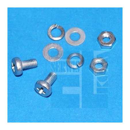 Śrubka M3x10mm (+) OC. WALCOWA + NAKRĘTKA + PODKŁADKI - 10KPL