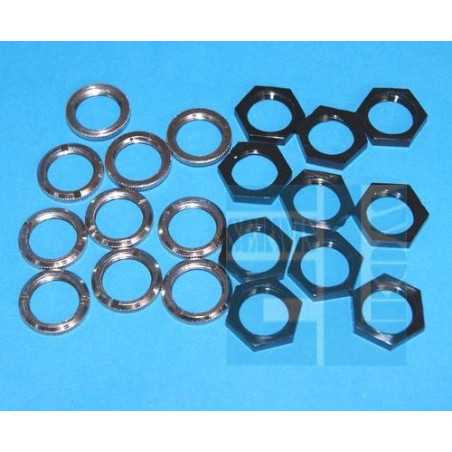 NAKRĘTKA METAL + PLASTIK ŚREDNICA wew. 11,5mm - 10kpl pod przełączniki