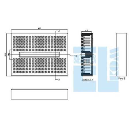 PŁYTKA UNIWERSALNA - LISTWA STYKOWA 170 PUNKTÓW ZIELONA ARDUINO