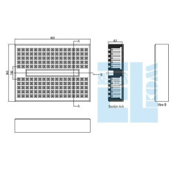 PŁYTKA UNIWERSALNA - LISTWA STYKOWA 170 PUNKTÓW ŻÓŁTA ARDUINO