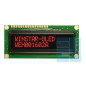 WYŚWIETLACZ OLED 2x16 WEH1602 ARPP5 NEGATYW CZERWONY RED 16x2 + SPI