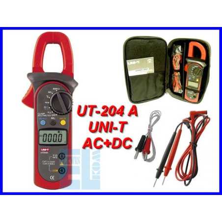 MIERNIK CĘGOWY UNIWERSALNY UT204A UNI-T AC/DC Temperat. UT-204 A