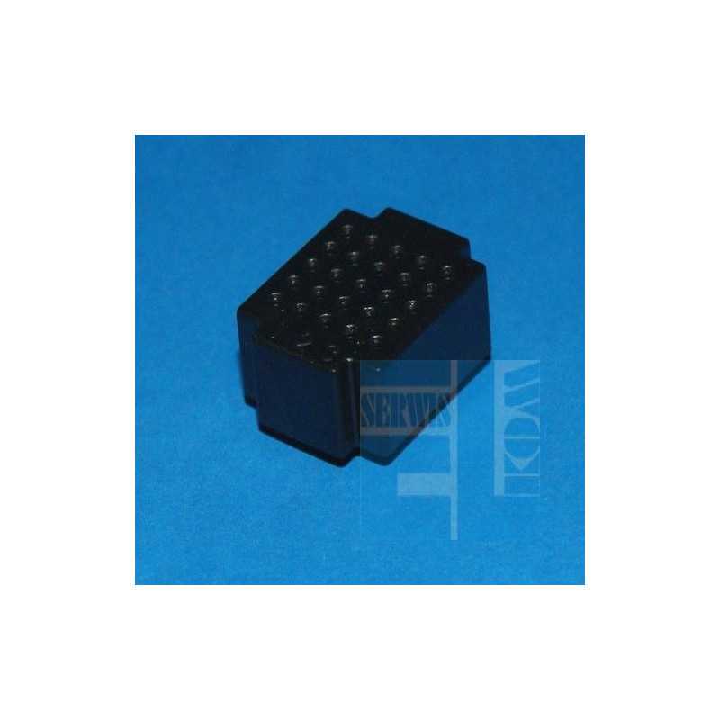 PŁYTKA UNIWERSALNA - LISTWA STYKOWA MINI 25 PÓL CZARNA ARDUINO