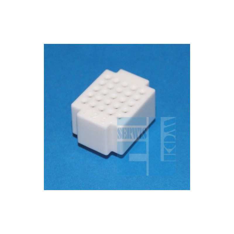  PŁYTKA UNIWERSALNA - LISTWA STYKOWA MINI 25 PÓL BIAŁA ARDUINO